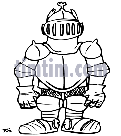 Suit Of Armor Drawing at GetDrawings.com | Free for personal use Suit
