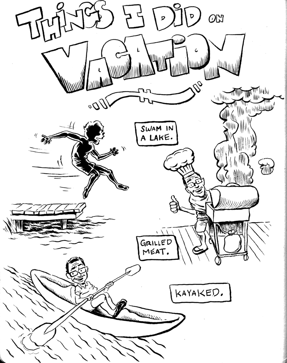 1000x1262 What I Did On My Summer Vacation 2011 Malcontent Comics