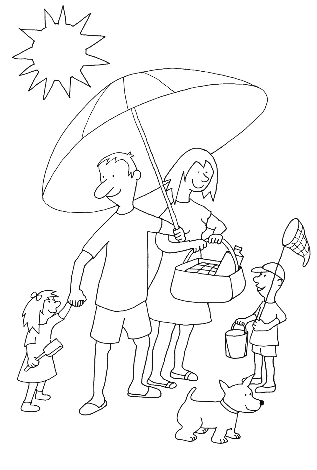 1075x1594 Summer Coloring Pages To Print