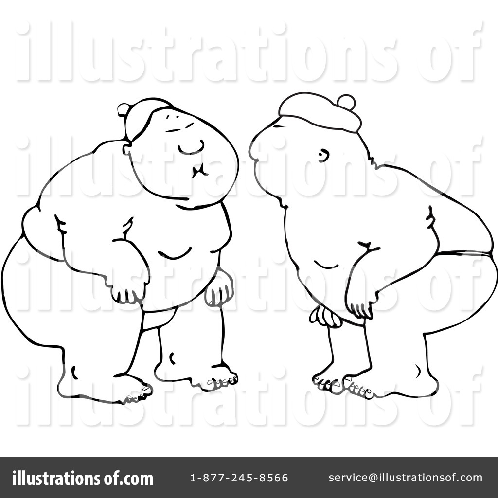 1024x1024 Sumo Wrestler Clipart