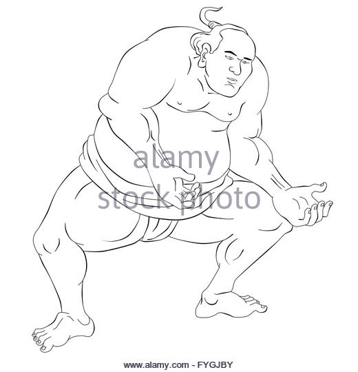 520x540 Sumo Wrestler Cut Out Stock Images Amp Pictures