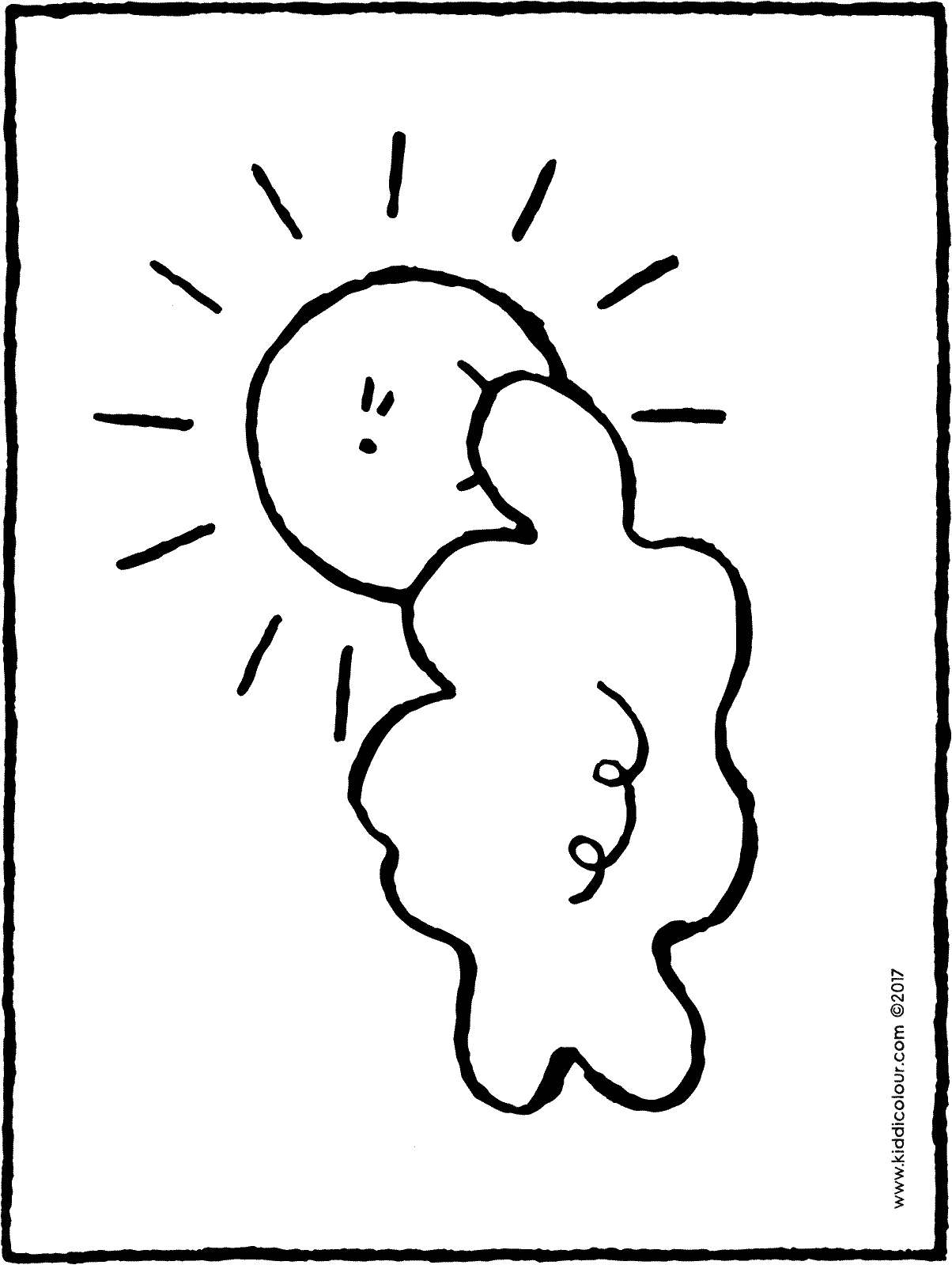 1204x1600 Sun Behind The Clouds