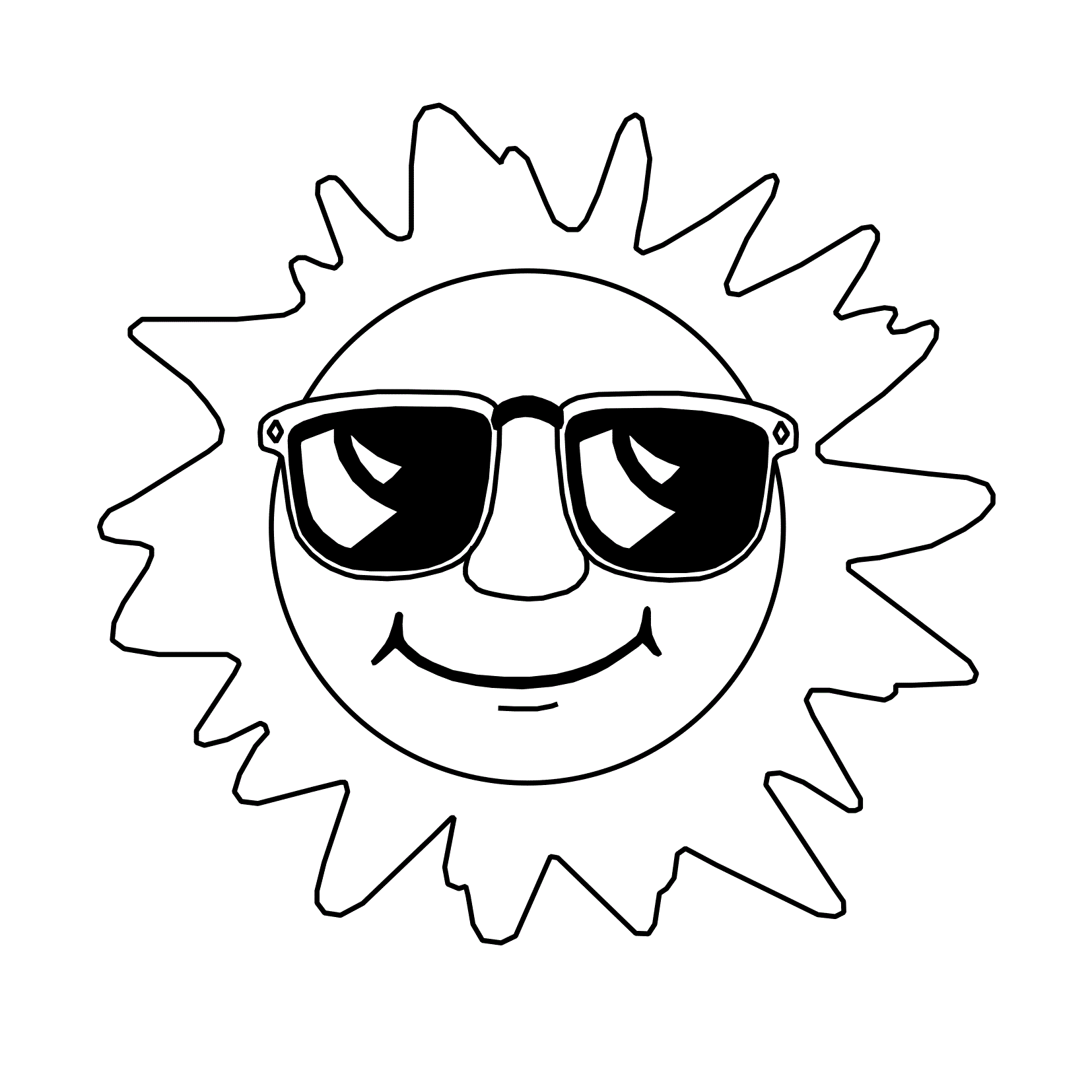 1654x1654 Cartoon Sun Coloring Sun Cartoon Coloring
