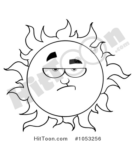 450x470 Sun Clipart