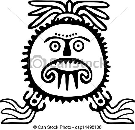 450x432 Sun Tattoo Illustration. Sun Symbol, Tattoo Illustration Vector