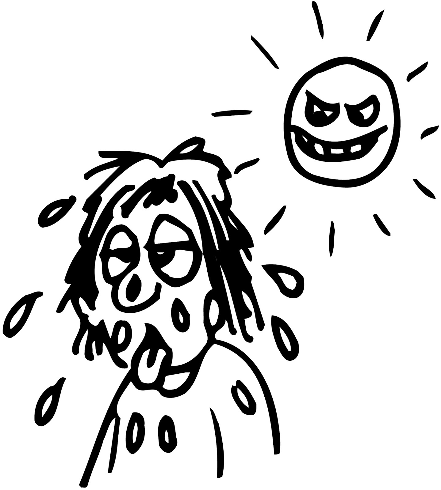 1438x1600 Morning Sun Clipart Black And White