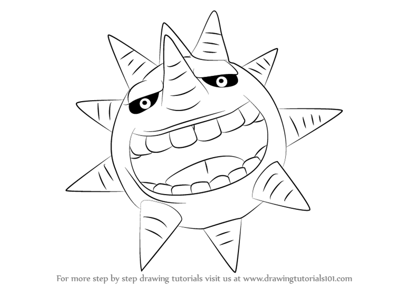 800x565 Learn How To Draw Sun From Soul Eater (Soul Eater) Step By Step