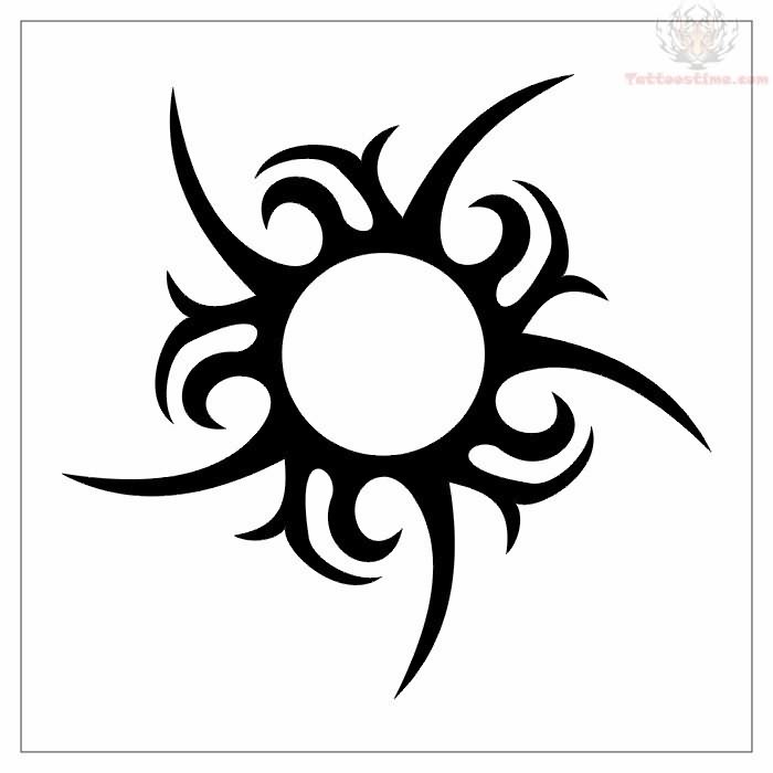 700x700 Sketch Of Sun Tattoos Designs