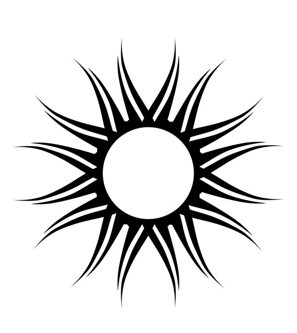 600x672 Tribal Sun By Hitmanrulzs22