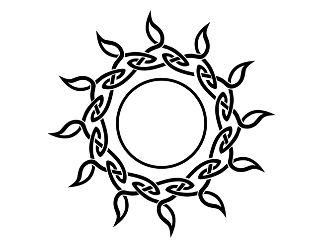 650x500 Celtic Sun Tattoos Designs And Pictures With Meanings