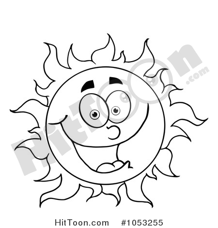 450x470 Sun Clipart