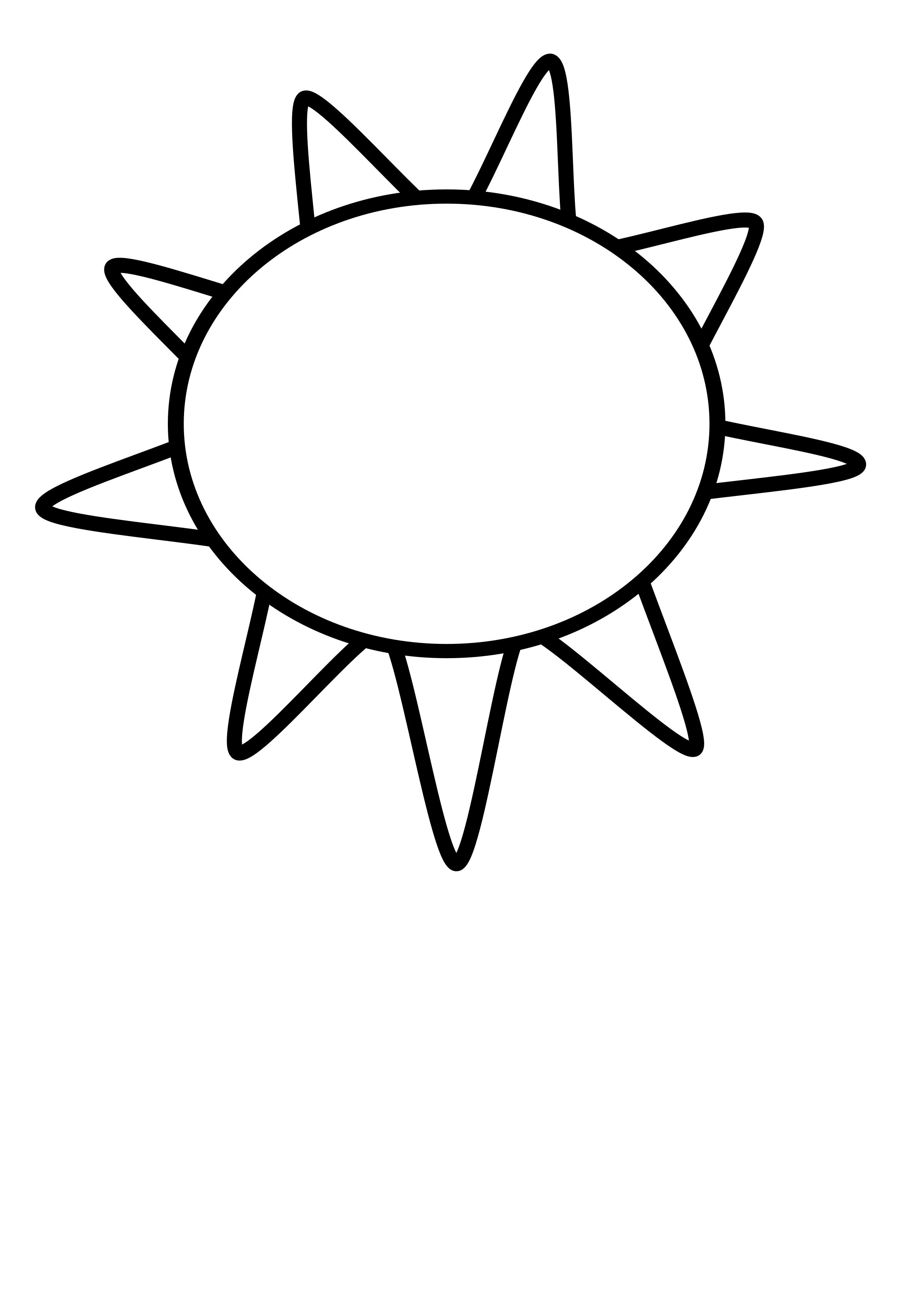 2400x3394 Sun Outline Icons Png