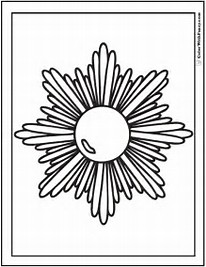 206x267 Image Result For Adult Coloring Pages Sun Rays Religiosos