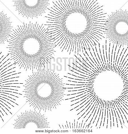 450x470 Seamless Pattern Sunshine Rays Vector Amp Photo Bigstock