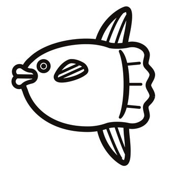 340x340 Free Silhouettes Fish, Manjobu, Icon