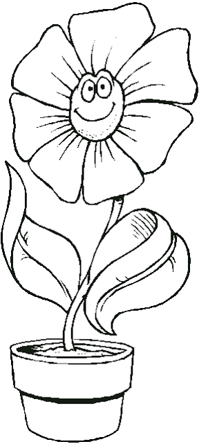 288x640 Sunflower Coloring Sheet Printable Free For All Kids Online