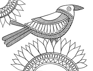 300x230 Black And White Sunflower Drawings Fine Art America