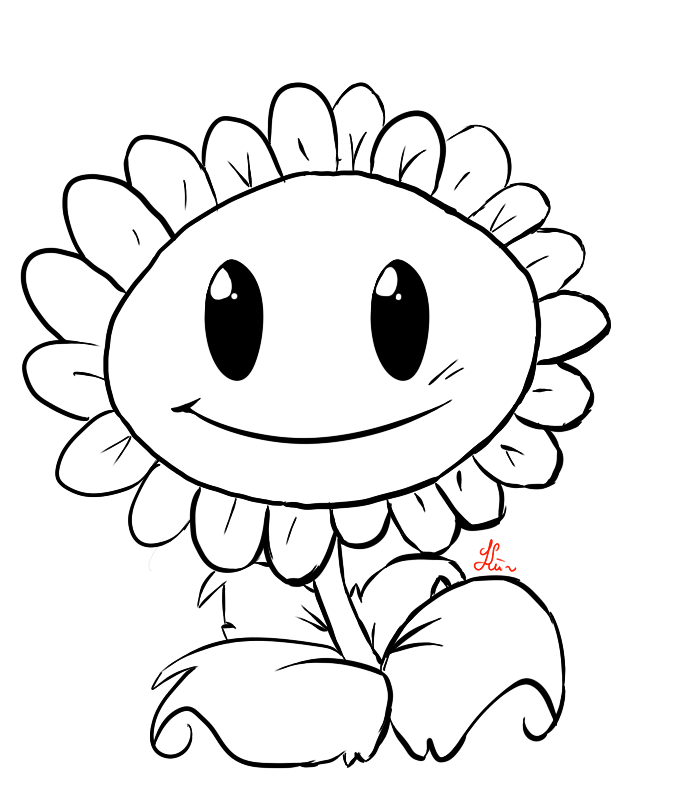 682x809 Sunflower Drawings Clipart Panda