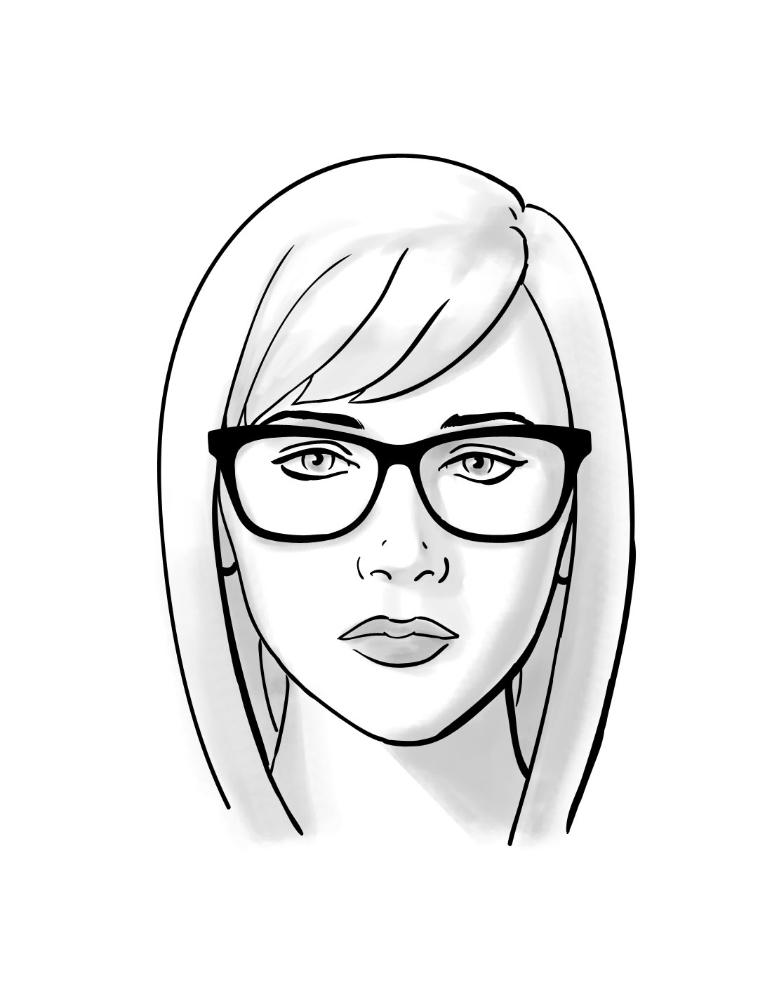 1100x1424 How To Choosing Glasses For Oval Face Shapes