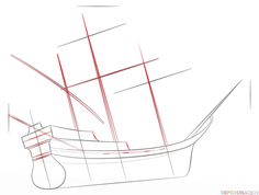 236x178 How To Draw A Pirate Ship Step By Step. Drawing Tutorials For Kids