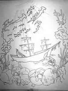 225x300 Sunken Ship Pinup Amp Ink Ships, Tattoo And Mermaid