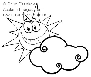 300x255 Sunny Day Clipart Black And White 4 Clipart Station