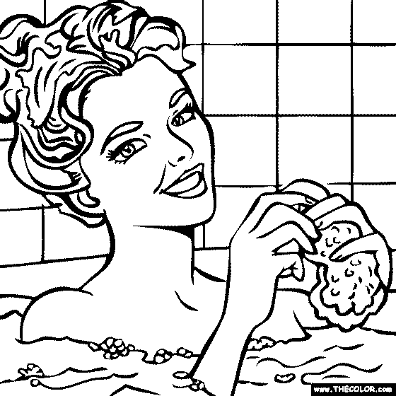 560x560 Roy Lichtenstein Woman In Bath Drawing Lessons Daddy Told On Drawn