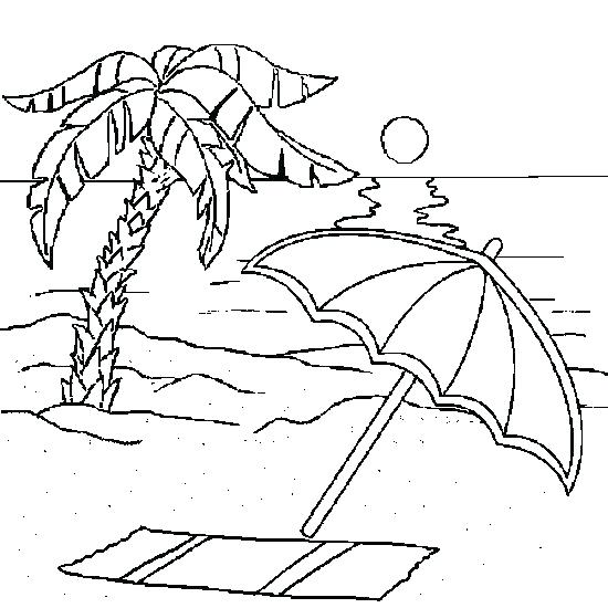 550x550 Coloring Page Beach Sunset Coloring Pages Beach Coloring Pages