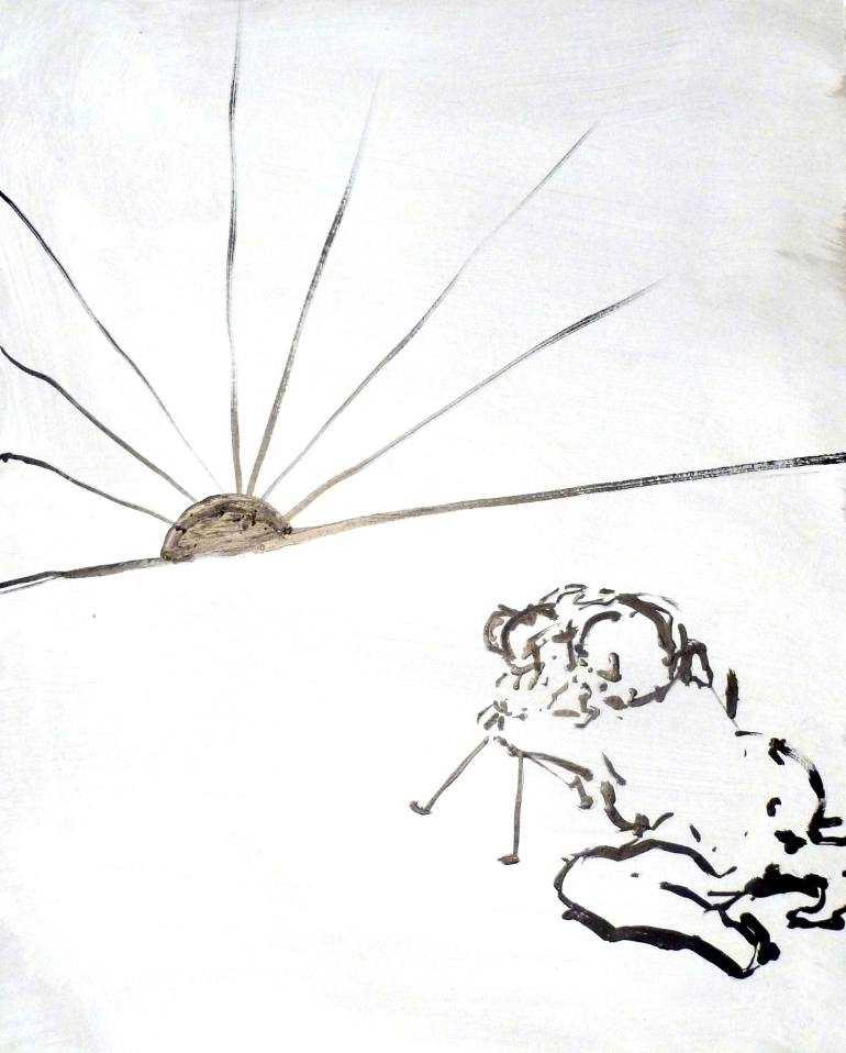 770x958 Saatchi Art Sunset Is Fascism. Drawing By H Schlagen