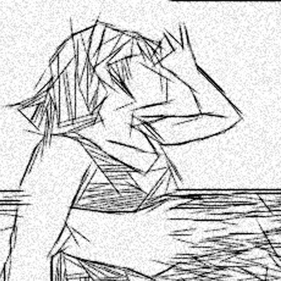 900x900 Searching For The Sunset Drawing By Jonathan Harnisch