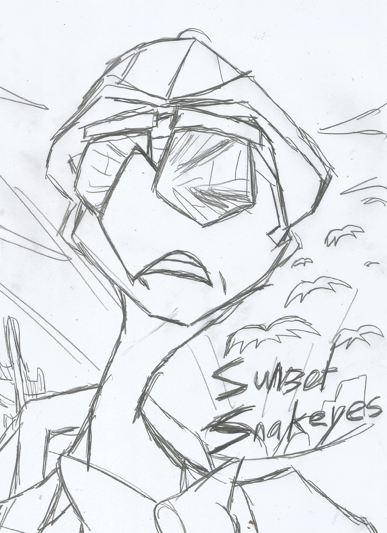 1320x1816 Sunset Snake Eyes, My Version By Acenos