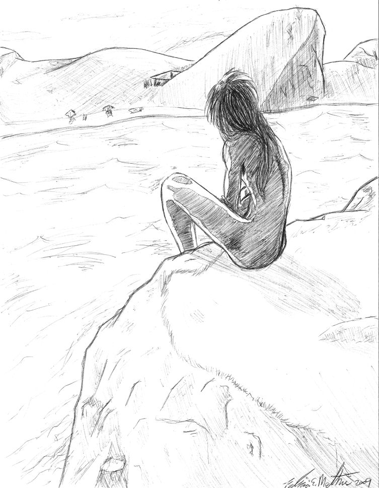 753x969 Sunset Cliff Diving By Miyuko142