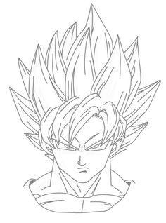 236x318 How To Draw Goku From Dragon Ball Z With Easy Step By Step Drawing