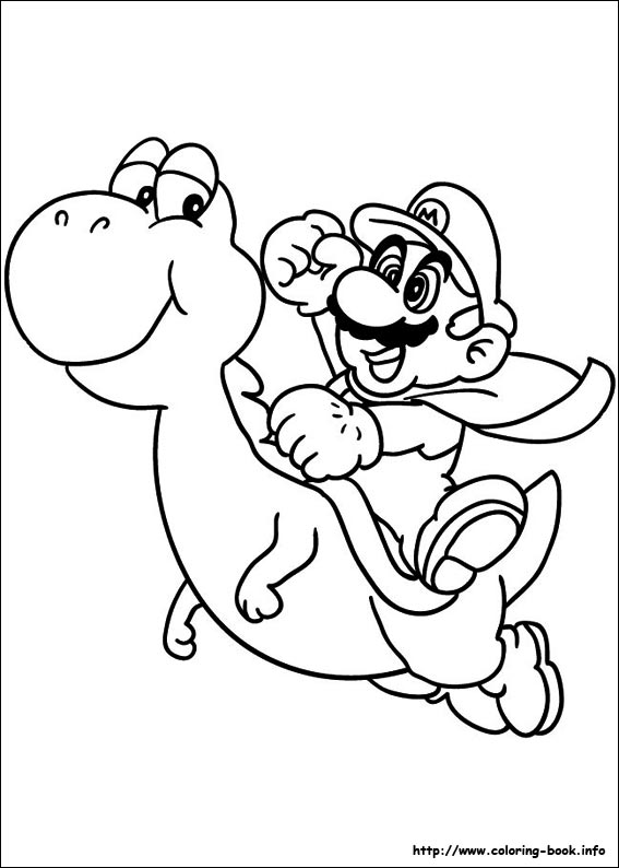 567x794 Super Mario Bros. Coloring Picture Super Mario Brothers Birthday