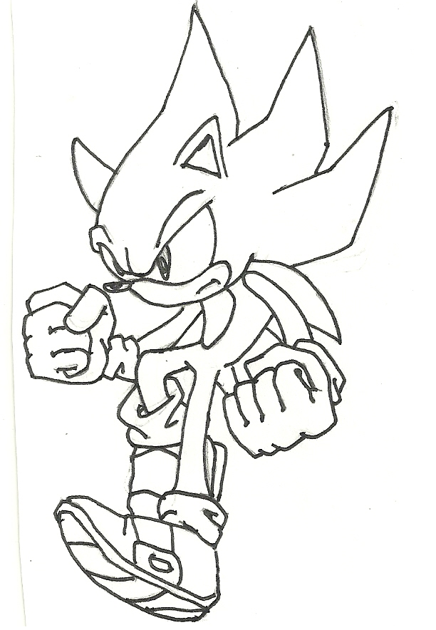612x884 Super Sonic By Frezzyman