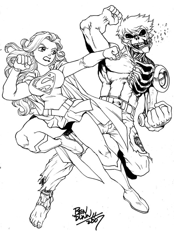 600x800 Supergirl Vs Metallo By Dogsupreme