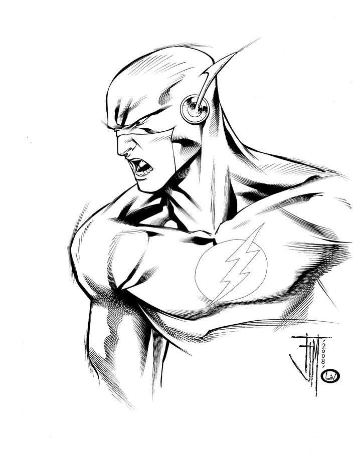 710x900 Livesay Inks Flash1 By Manapul