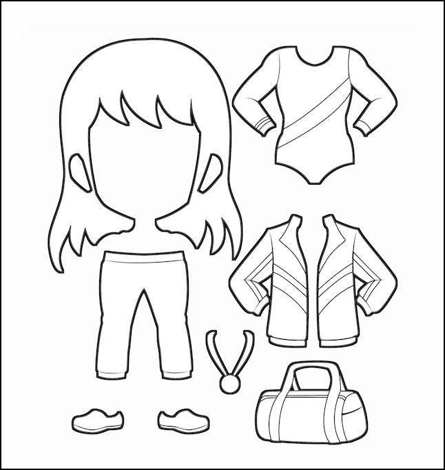 646x682 Superhero Paper Dolls Freedom Clothes Outline