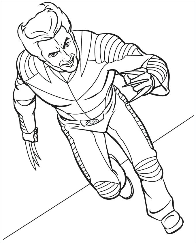 680x842 Superhero Coloring Pages Free Premium Templates
