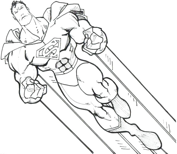 736x640 Superhero Coloring Pages Free Coloring Download Image Mesmerizing