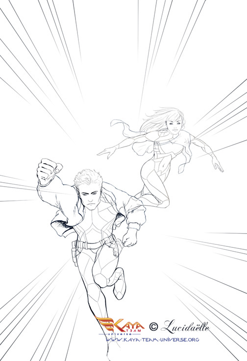 504x737 Drawing Superheroes Rising By Lucidaelle