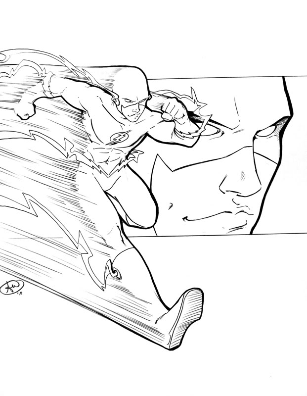 621x800 Flash C2e2 Sketch By Adamwithers On Dc Superheros