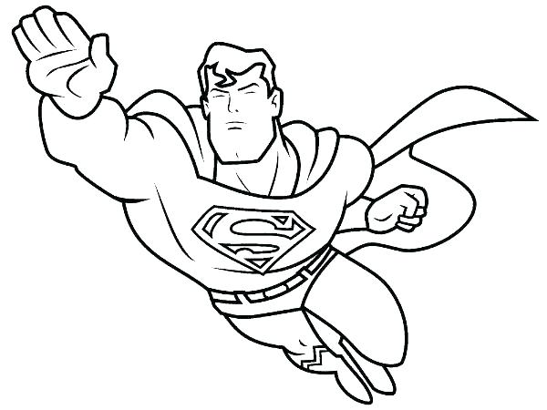 600x450 Superman Color Page Full Size Of Coloring Pages For Kids To Print