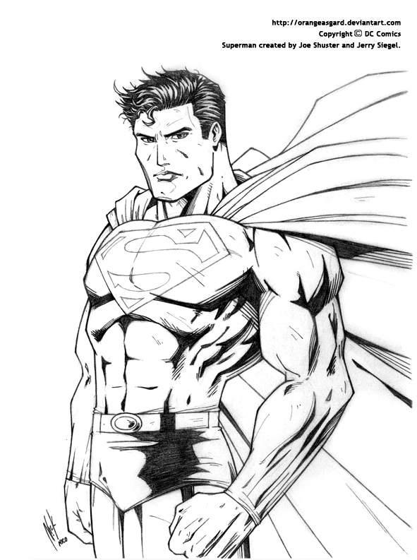 591x793 Superman Forever By Nico By Orangeasgard