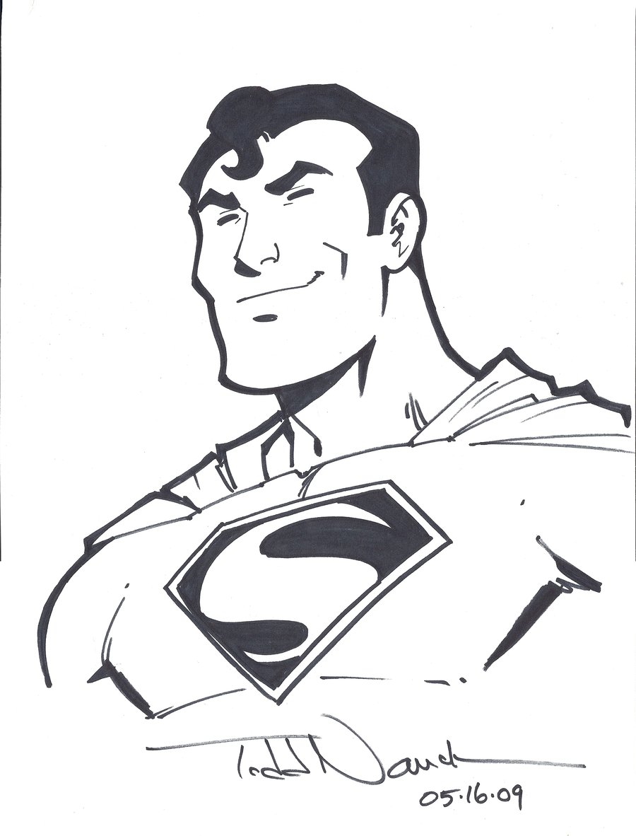 900x1182 Superman By Todd Nauck By Comicbookartfiend