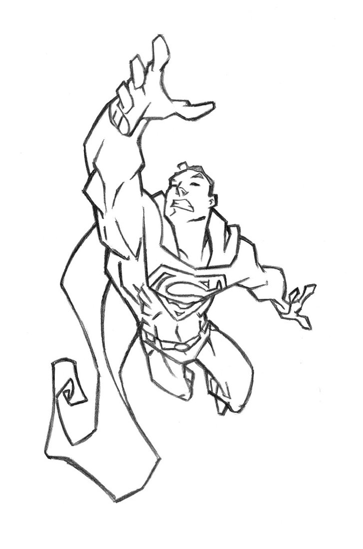 727x1099 Superman Pencils By Dmitrygalenko