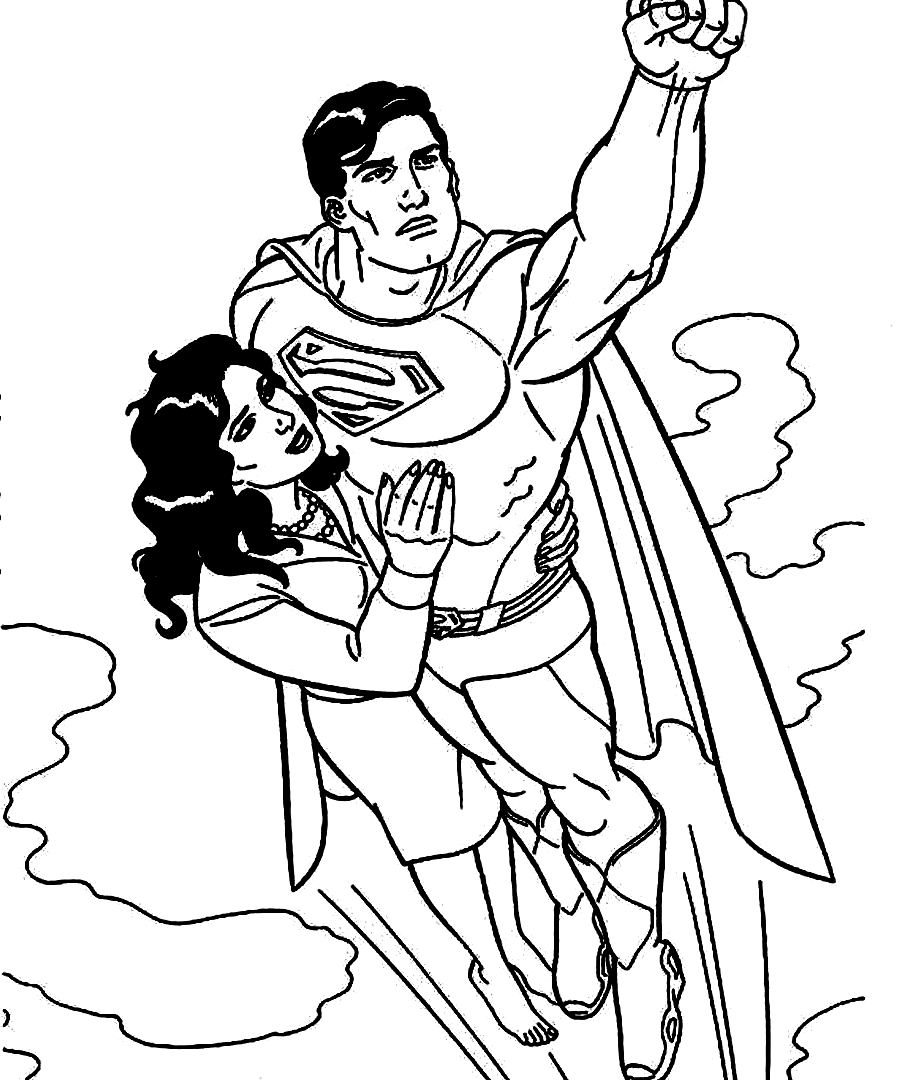 900x1080 Get This Printable Superman Coloring Pages Incredible Cartoons