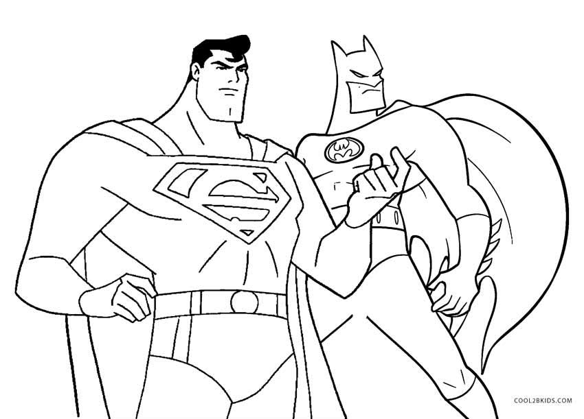 850x611 Free Printable Superman Coloring Pages For Kids Cool2bkids