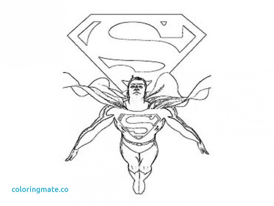 940x705 Superman Logo Coloring Pages Awesome Learn How To Draw Batman V