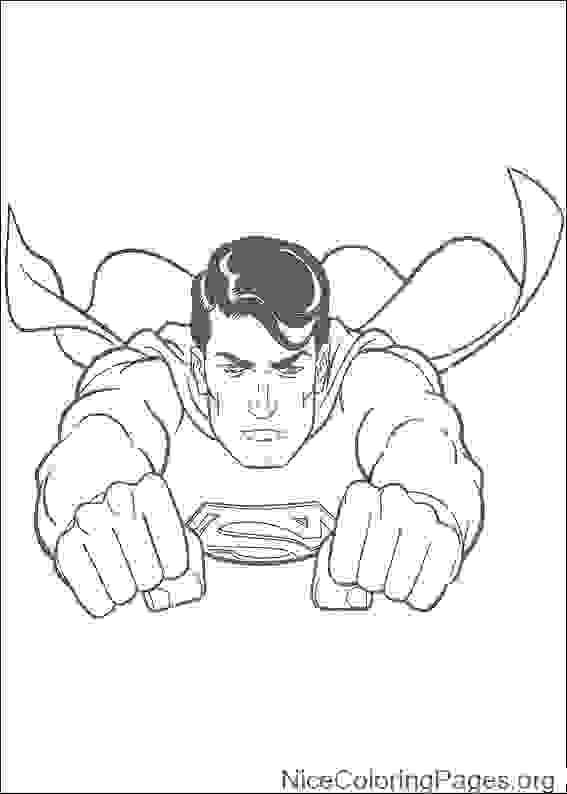 567x794 Drawing Superman And Learn Color For Kids